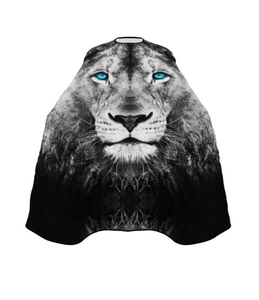 Nhà Máy Giá In Kỹ Thuật Số Tùy Chỉnh Thiết Kế Và Logo Không Thấm Nước Làm Tóc Baber Cắt Tóc Cape - Product Image 3