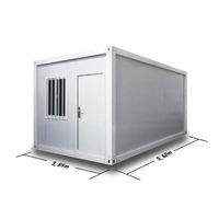 Kit préfabriqué petite maison préfabriquée conteneur de bureau préfabriqué maison modulaire conteneur bar maison modulaire