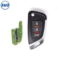 Clé universelle VVDI XSKF01EN à 3 boutons, programmée par les outils de clé VVDI XHORSE