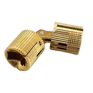 High Quality Invisible Round Brass Barrel Hinge 8-18 mm cross hinge concealed small box Hidden Hinge