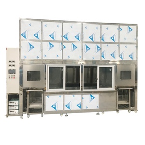 Hoàn toàn tự động đa tầng dung dịch nước công nghiệp nặng làm sạch siêu âm phun rửa ngâm rửa và máy sấy - Product Image 1