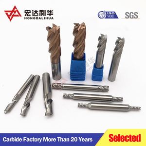 Fresa de Carburo Cementado Sin Recubrimiento de 4 Filos para Aluminio - Product Image 4