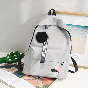 2023, venta al por mayor, mochilas escolares con logotipo personalizado, mochilas de viaje simples con hojas de moda para adolescentes Unisex, mochilas escolares colgantes - Product Image 6
