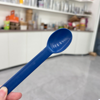 Cuillère à crème glacée colorée avec logo personnalisé Cuillères à yaourt pour dessert et fécule de maïs écologiques