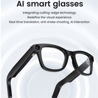 Dernières lunettes intelligentes musicales Meta E03 avec caméra HD 8MP, transfert WIFI, contrôle gestuel, ChatGPT, lunettes intelligentes pour hommes et femmes, pour l'extérieur