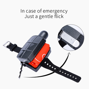 Braccialetto di emergenza salvavita personalizzato OEM nuoto Anti annegamento <span class=keywords><strong>per</strong></span> Trekking in <span class=keywords><strong>mare</strong></span>/vela/Jet surf/Parasailing - Product Image 4