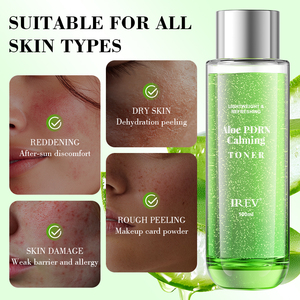 Tonique apaisant IREV à l'<span class=keywords><strong>aloe</strong></span> vera et au PDRN, équilibre huile-eau, contrôle le sébum, minimise les pores, laisse la peau fraîche et non grasse. - Product Image 4