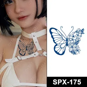 Zwei Wochen Halt Haltbarer, Kleiner Temporärer Tattoo-Aufkleber mit Saft-Gel-Tinte in Sexy und Niedlichen Designs für Lieferanten (Semi Permanent Jagua) - Product Image 1