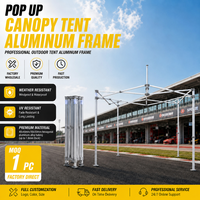 Tente de réception publicitaire en aluminium NO.1, conception personnalisée, impression promotionnelle, gazebo, chapiteau, tente pliante, auvent