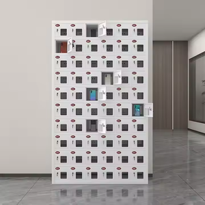Solarbetriebene Handy-Ladestation China Smart Locker Lieferant Großbestellung mit Lade-Locker mit Zahlungssystem & Bildschirm - Product Image 5