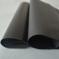 Tentes en tissu Hypalon organique en polyester, produits d'extérieur, résistantes aux UV, bâche en caoutchouc noir pour bateaux et voitures