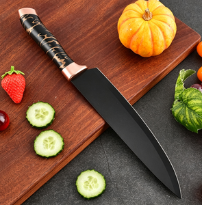 Ensemble de couteaux de cuisine HORECA Premium avec manche en marbre pour cuisine commerciale - Stock important - Product Image 6