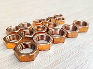 BRONZE-MUTTERN MARINE-QUALITÄT C65100 VERARBEITETE SECHSKANTMUTTERN 1/4 Zoll bis 1 1/2 Zoll ANSI/ASME B18.2.2 - Product Image 3