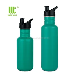 Unique Group 18oz 27oz High Quality Classic Design Klean Kanteen Quality Stainless Steel Bottle with Sports Cap 2.0