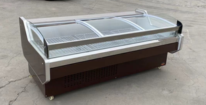 Réfrigérateur affichage de poisson de supermarché, vitrine pour vitrine, refroidisseur d'affichage de 2 à 10 degrés intégré, 110/220-240v 50/60hz - Product Image 6