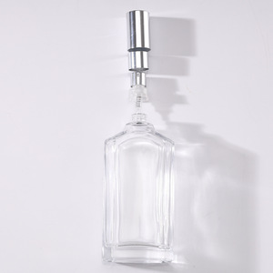100ml <b>Glass</b> Perfume <b>Bottle</b> with Screw Cap Square and Empty for Skin Care Serum and Makeup Products Factory Direct - Product Image 2