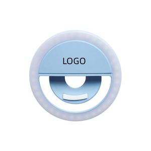Anillo de Luz LED Recargable Personalizado, con Clip y Trípode Portátil para Fotografía con Celular - Product Image 1