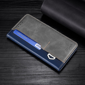 Étui de téléphone en cuir de luxe pour Samsung S24, avec porte-cartes et design artistique color block, compatible avec <span class=keywords><strong>iPhone</strong></span> 15 <span class=keywords><strong>Pro</strong></span> Max, 14 Plus, <span class=keywords><strong>13</strong></span> Plus, 12 - Product Image 1