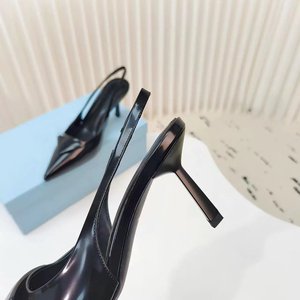 Zapatos de tacón con punta triangular geométrica para mujer, zapatos de vestir minimalistas y elegantes, zapatos formales elegantes para ir al trabajo - Product Image 4