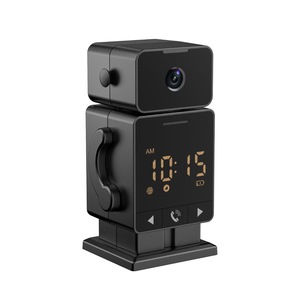 Cámara de Seguridad Inteligente WiFi de 5MP, Pequeña, con Reloj, PTZ, Inalámbrica, con Batería, Gran Angular, Audio Bidireccional - Product Image 1