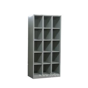 ชั้นวางหนังสือเหล็ก/ตู้เก็บเอกสารโลหะสีแดงแบบเปิดประตูสำหรับห้องสมุด ตู้เหล็กไม่มีประตู ชั้นวางปรับได้ 4 ชั้น - Product Image 5