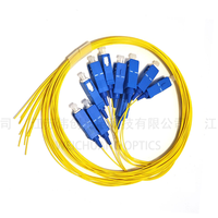 Sortie d'usine monomode G652D fibre optique cordon de raccordement réseau intérieur WiFi Compatible TCP pour SC LC APC UPC