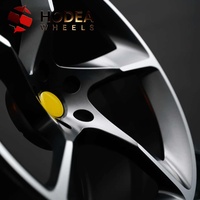 Jantes forgées monobloc 5 branches style OEM pour supercars, avec déport personnalisé, PCD, CB et design concave profond pour SP3
