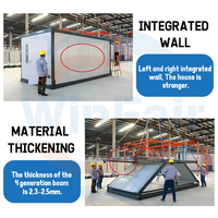 Maisons conteneurs WinFair 20 pieds préfabriquées pliables préfabriquées pliables Tiny House conteneur pliable à vendre