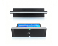NOUVEAU Lecteur publicitaire numérique LCD Android 10,1 pouces en forme de L avec menu tactile, PoE et NFC pour commande en restaurant