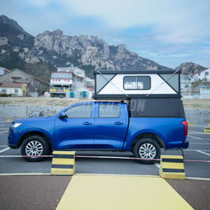 Xe bán tải tán pop-up Lều lưu trữ lớn và không gian ngủ trên mái nhà lều cho Trailer - Product Image 1