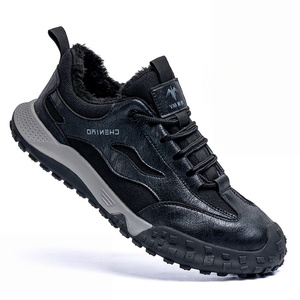 Zapatos de Seguridad Deportivos para Hombre, con Cordones, Impermeables, Parte Superior de Cuero Genuino, Anti-Compresión, Anti-Pinchazos, Transpirables, Resistentes a la Abrasión - Product Image 3