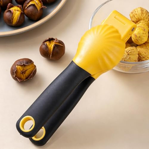 Manual Chestnut Nutcracker Cross-Opening Tool <b>Walnut</b> Cracker <b>Shell</b> Opener Chestnut Peeler Stainless Steel Blade - Product Image 2