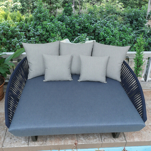 Luxe <span class=keywords><strong>Jardin</strong></span> Patio Transat Mobilier D'extérieur Villa Piscine Côté Étanche En Aluminium Chaise Longue - Product Image 1