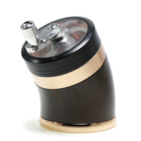 Broyeur de tabac manuel en alliage de Zinc, 63MM, accessoires pour fumer, Muller à main personnalisé, broyeur d'herbes