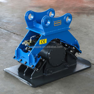 Mini compattatore di compattazione piastra idraulica vibratore manomissione vibratore compattatore per CAT Doosan Hyundai Volvo Hitachi escavatore - Product Image 2