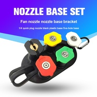 Support de buse de pulvérisation pour nettoyeur haute pression, raccord 1/4 pouce, lance de lavage, perche d'extension