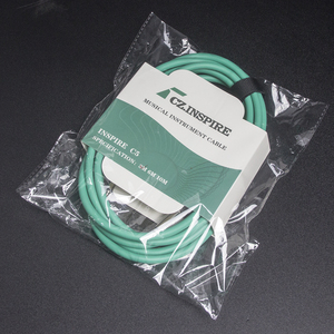 Cable de Audio para Guitarra de 6.35mm, Venta al Por Mayor de Fábrica, Cable con Reducción de Ruido para Guitarra Eléctrica, Bajo, Teclado y Altavoz - Product Image 2