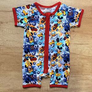 Siap Kirim Grosir Piyama Kasual Bambu Spandex Berenda Lembut Kotak Misteri untuk Anak-anak Gaya Acak Cetakan Karakter Kotak Kejutan Bayi - Product Image 2