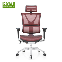 Chaise de bureau ergonomique de luxe entièrement en maille, dossier haut, ensemble bureau et chaise, conforme à la norme BIFMA, chaises de bureau modernes