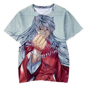 2024 Summer Anime T-shirt 3D Printed Casual Men's T-shirt Classic Japanese Anime Streetwear Sport Men's Clothing