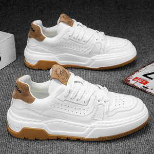Nouvelles baskets blanches premium 2026, style streetwear décontracté, semelle épaisse - Product Image 4