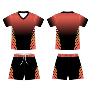 Maillot de football comprenant un haut à manches courtes et un short, vêtements de <span class=keywords><strong>sport</strong></span> fitness, design personnalisé avec votre propre image, t-shirt personnalisé - Product Image 4