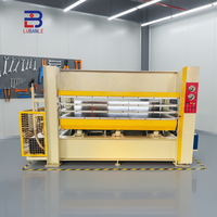 Presse à chaud pour panneaux de porte 120T, utilisation facile, 2500 x 1300 mm, 380 V, 36 kW