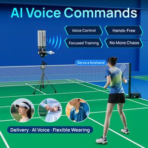 SIBOASI SS-B5 Serveur de badminton intelligent ABS/Métal Réglable Portable Batterie 4H+ Vitesse maximale 140 km/h 2 modes de contrôle - Product Image 3