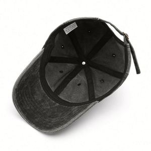 Gorra de Béisbol Vintage de Algodón Lavado con Bordado de Letras, Estilo Desestructurado, Perfil Bajo, Ajustable, para Hombre y Mujer - Product Image 4