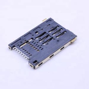 Оптовая продажа, индивидуальный заказ: разъем SIM-карты Molex 6+2 контакта, тип Push-Push, из нержавеющей стали, гнездо для SIM-карты, 8-контактный разъем SIM, держатели SMD, артикул P/n - Product Image 4