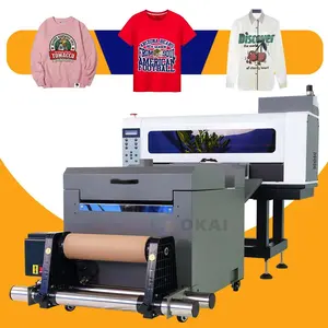 Nueva máquina de impresión modle dtf A3, tamaño de 12 pulgadas/13 pulgadas, doble cabezal, xp600, injket, máquina de impresión en rollo a camiseta B