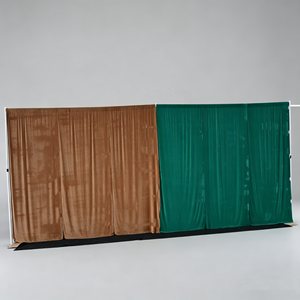 Portable Pipe and Drape <b>Backdrop</b> System for Event Trade Show Exhibition Decoration - Product Image 1