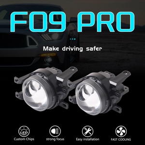Sanvi High-quality F09 Pro Easy Installation 30-52w White+Yellow LED Car Lights New Type Fog Lens Bi LED Low High Beam - Product Image 3