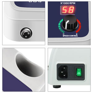 Ponceuse à ongles sans balais 65W 35000 tr/min, support de fraises diamantées pour implant, machine de polissage électrique pour salon de manucure - Product Image 6